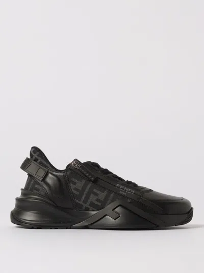Fendi Sneakers  Men Color Black