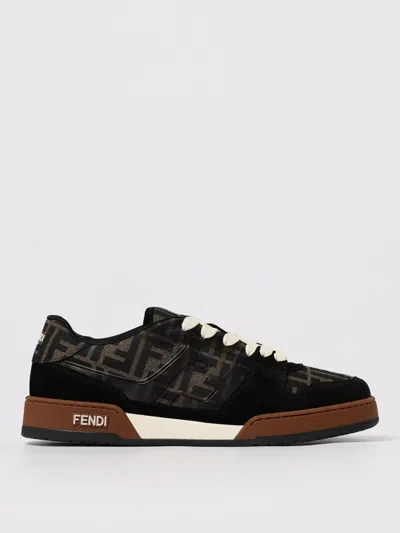 Fendi Sneakers  Men Color Tobacco In Brown