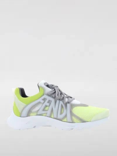 Fendi Sneakers  Men Color Yellow