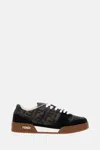 Fendi Match Monogram Low-top Sneakers In Multi