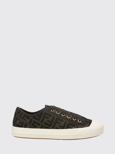 Fendi Sneakers Men  In Brown