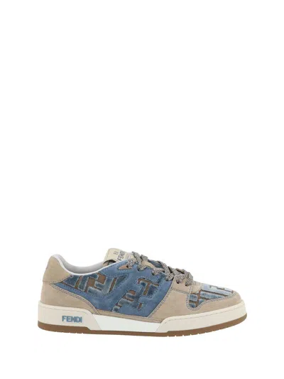 Fendi Women Logoed Sneakers In Multicoloured