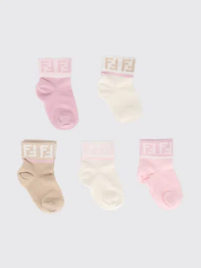 Fendi Socks Kids Color Multicolor