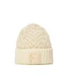 Fendi Soft Knitted Hat In Brown