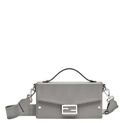 Fendi Soft Trunk Baguette Crossbody Bag