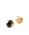 Fendi Sphera Earrings In Gold