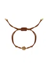 Fendi Sphera String Bracelet In Red