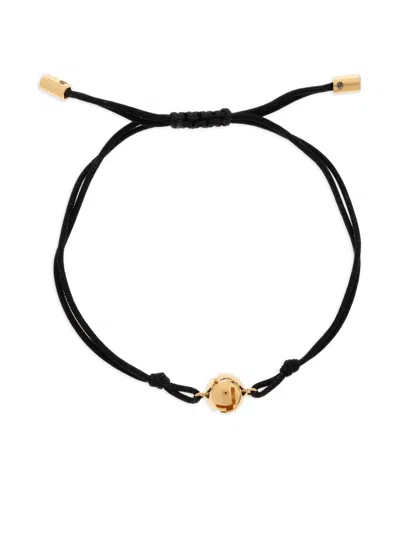 Fendi Sphere Bracelet In Black