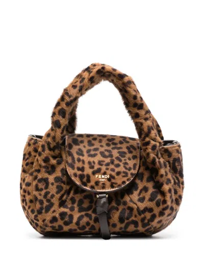 Fendi Spy Mini Bag In Animal Print