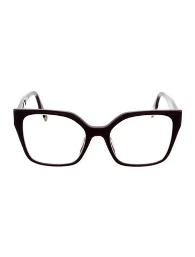 Pre-owned Fendi Square Eyeglasses In Multi