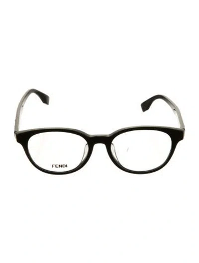 Pre-owned Fendi Square Eyeglasses W/ Tags In Black