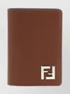 Fendi Squared Ff Wallets And Card Holders Brown