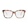 Fendi Eyewear Square Frame Glasses In 055