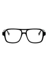 Fendi Square-frame Glasses In Black