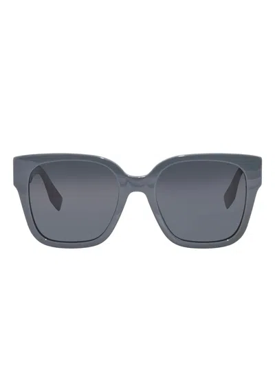 Fendi Square-frame Sunglasses In Gray