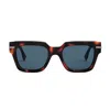 Fendi Graphy 51mm Rectangular Sunglasses In 53v
