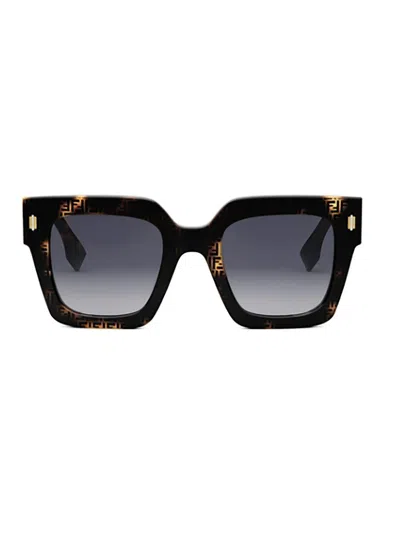 FENDI SQUARE FRAME SUNGLASSES