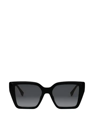 Fendi Square-frame Sunglasses In Black
