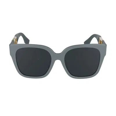 Fendi Square Full Rim Sunglasses In Blue