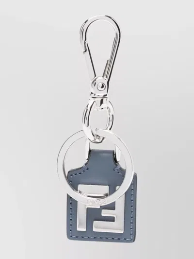 Fendi Square Leather Key Ring