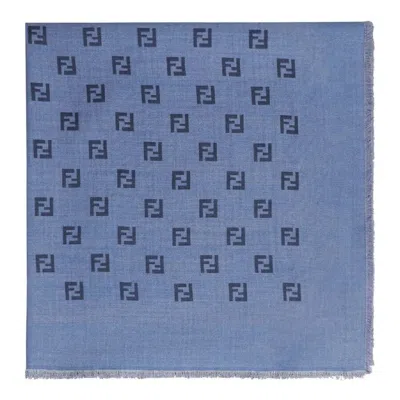 FENDI FENDI SQUARE MONOGRAM-PRINT SCARF
