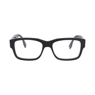 Pre-owned Fendi Square Optical Glasses 'blue/transparent' | Men's Size Onesize
