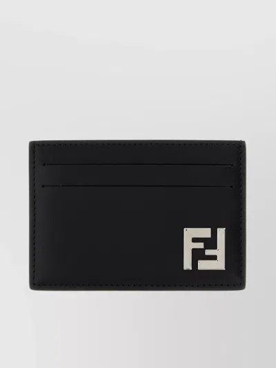 FENDI SQUARE-SHAPED FF CARD HOLDER