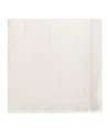Fendi Square Shawl In White