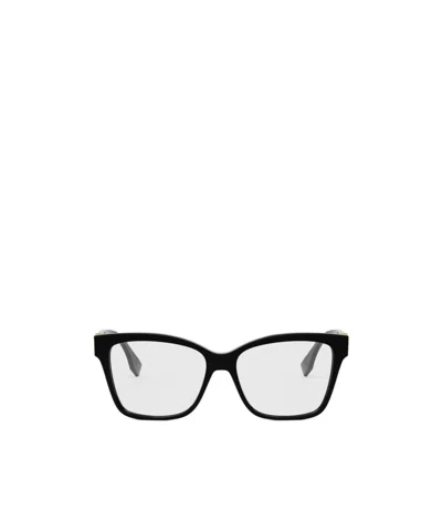 FENDI FENDI EYEWEAR SQUARE-FRAME GLASSES