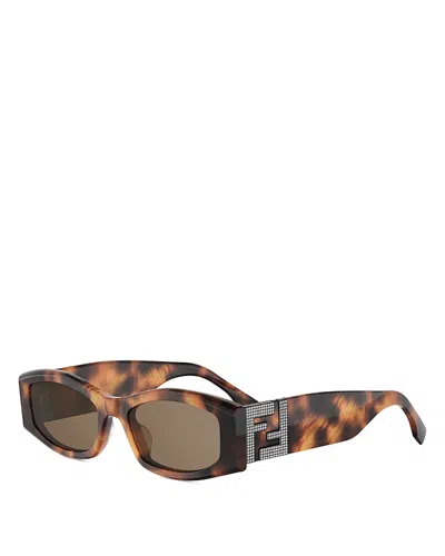 Fendi Square Sunglasses, 54mm In Multi