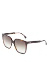 Fendi Square Sunglasses, 59mm In Brown