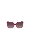 Fendi Square Sunglasses In Red