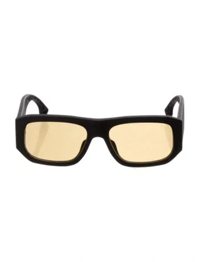 Pre-owned Fendi Square Tinted Sunglasses In Black