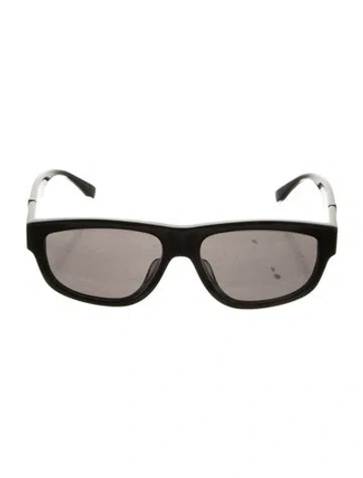 Pre-owned Fendi Square Tinted Sunglasses In Black