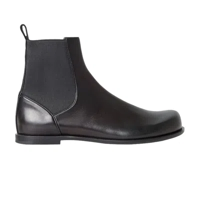 Pre-owned Fendi Squared Chelsea Boot 'black' | Men's Size 40