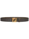 Fendi Squared Ff Belt