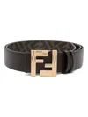 Fendi Men's Squared Ff Belt