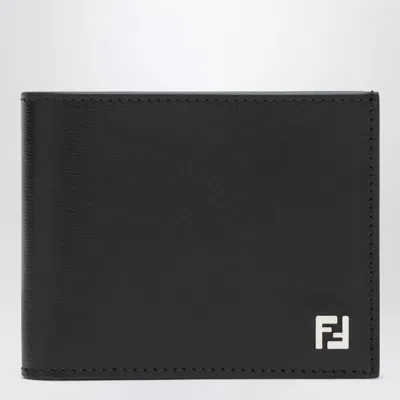FENDI SQUARED FF BI-FOLD WALLET BLACK