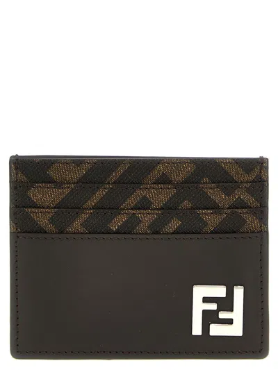 FENDI FENDI 'SQUARED FF' CARD HOLDER