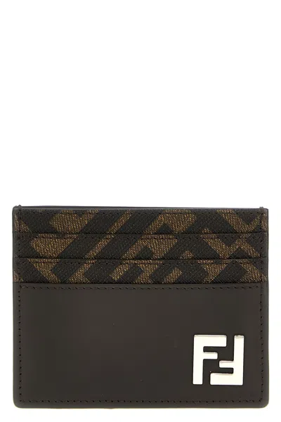 FENDI FENDI 'SQUARED FF' CARD HOLDER