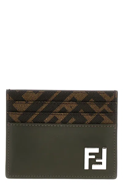 FENDI FENDI 'SQUARED FF' CARD HOLDER