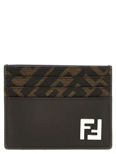 FENDI FENDI 'SQUARED FF' CARD HOLDER