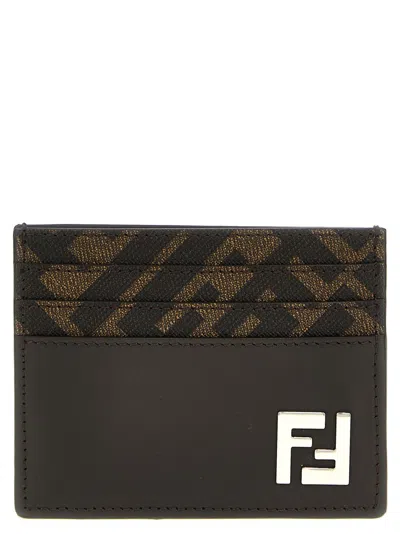 Fendi 'squared Ff' Card Holder