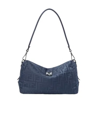 Fendi Squared Ff  Lui Medium In Blue