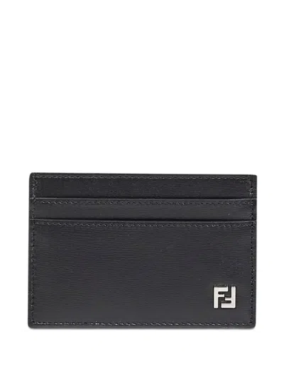 FENDI FF 方形皮质钱包