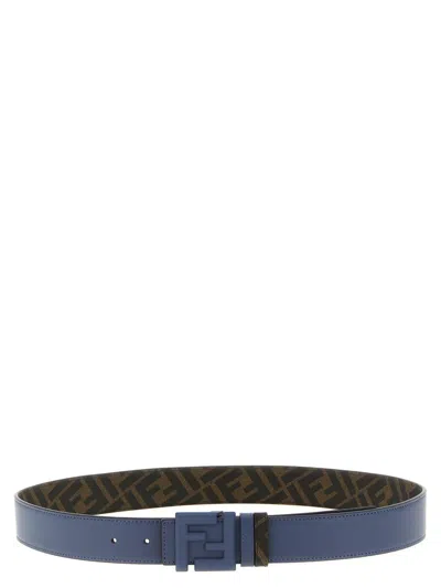 Fendi 'squared Ff' Reversible Belt