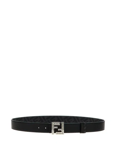 FENDI SQUARED FF REVERSIBLE BELT