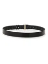 Fendi "squared Ff" Reversible Belt In Black