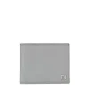 Fendi Squared Ff Bi-fold Wallet In Gray