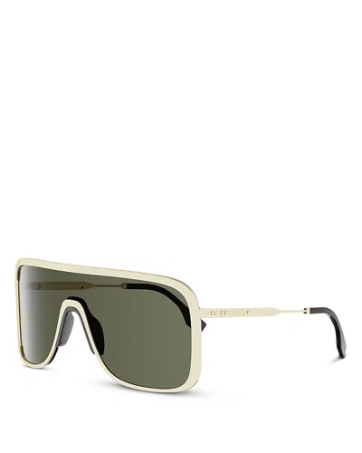 Fendi Squared Mask Shield Sunglasses, 140mm In Multi